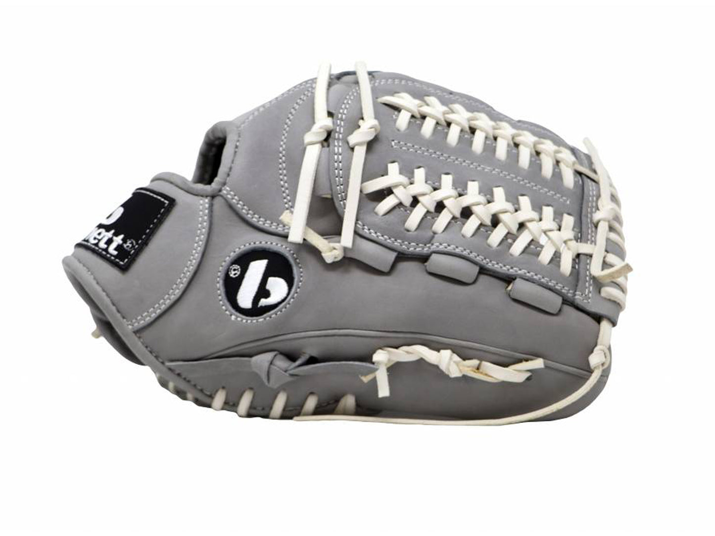 FL-120 guante de béisbol de alta calidad infield/outfield/pitcher 12, gris claro
