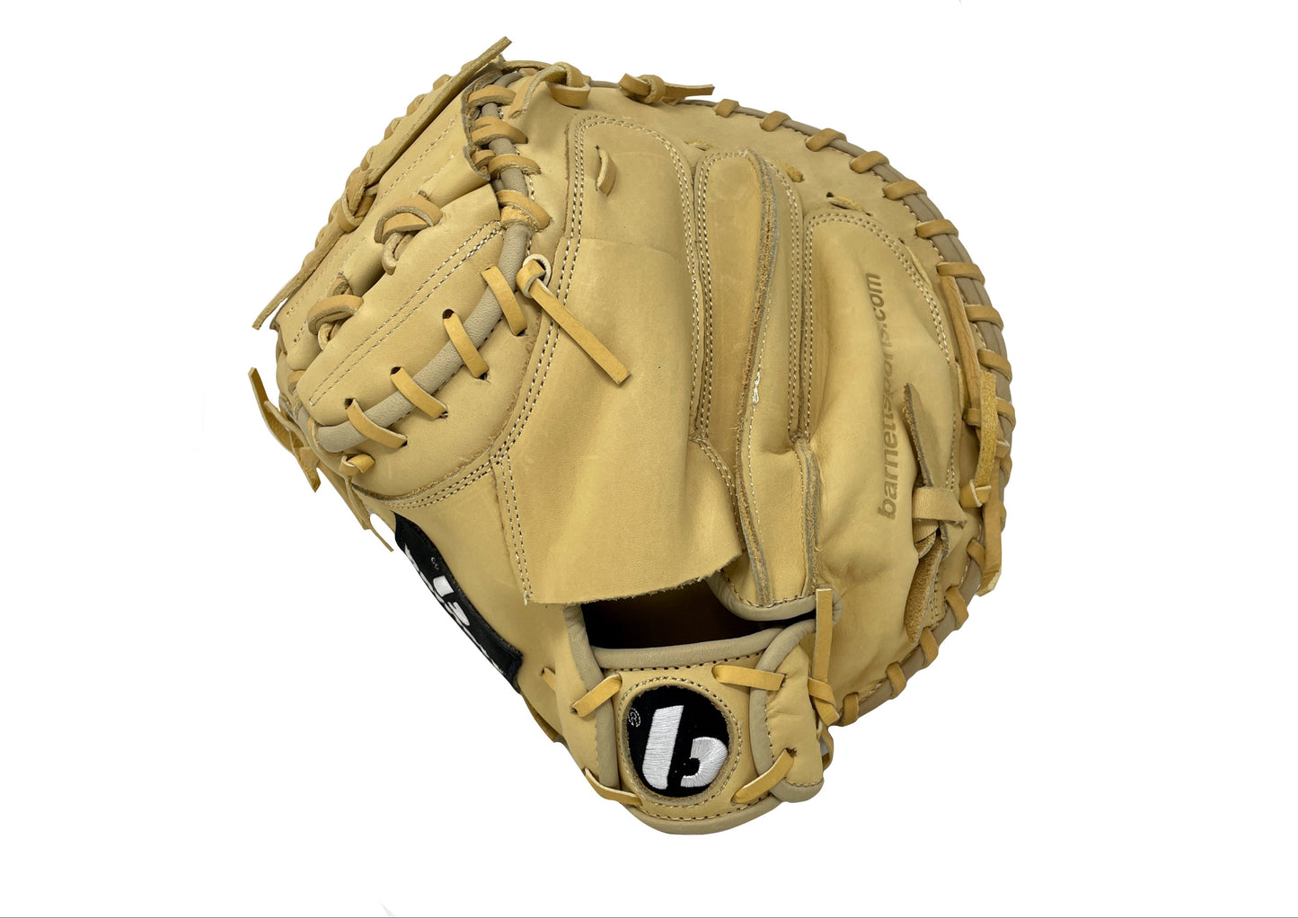 FL-203 Guante de softball cuero de alta calidad catcher, Beige