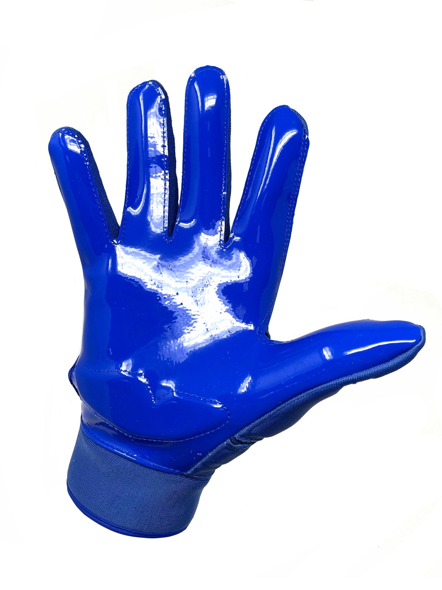 FLG-03 guantes de fútbol americano pro linemen, OL,DL, azul