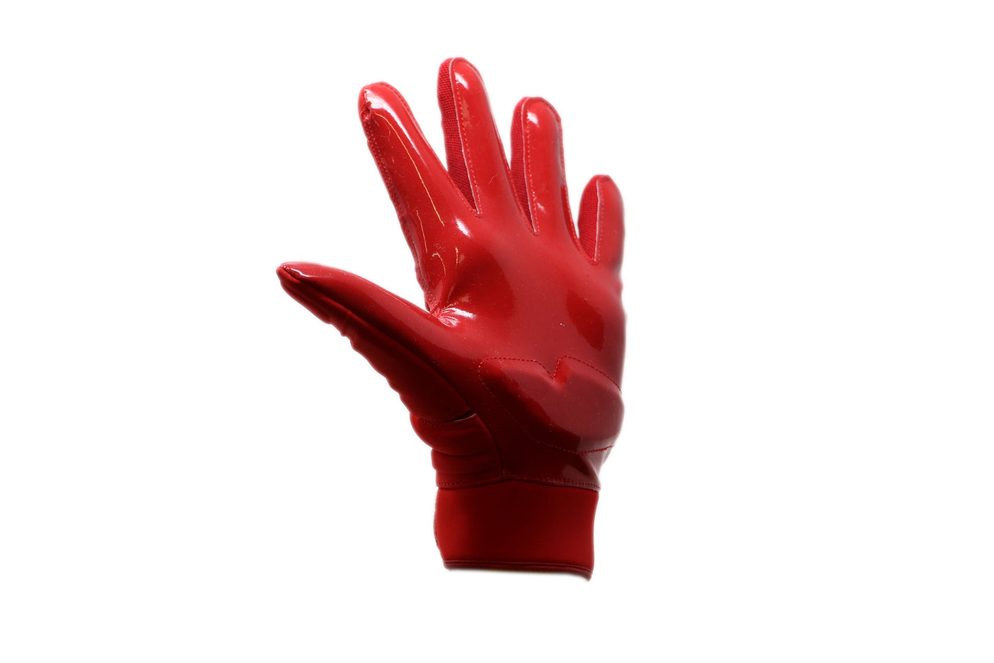 FLG-03 guantes de fútbol americano pro linemen, OL,DL, rojo