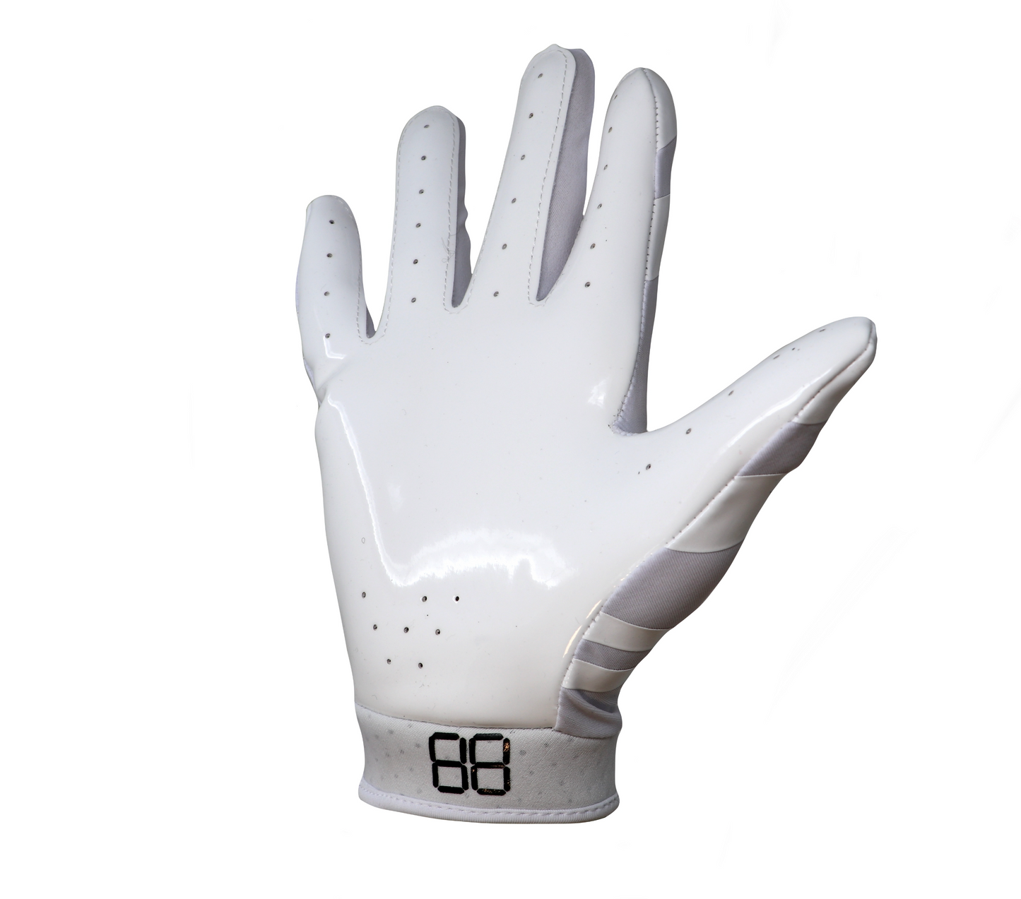 FRG-03 Guantes de fútbol americano, receptor, Blanco