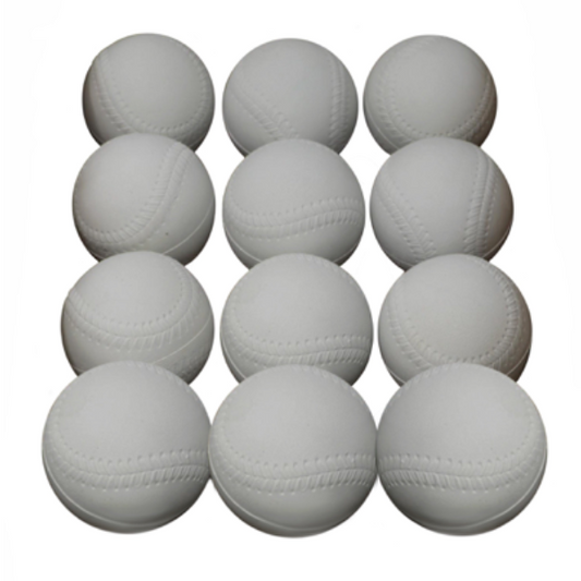 A-119 pelotas de béisbol para máquina de lanzar, tamaño 9 ', Blanco, 12 piezas
