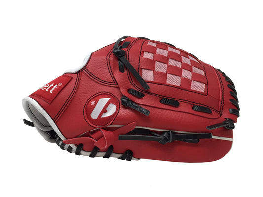 JL-105, Guante de béisbol  jardín, tamaño REG 10.5 rojo