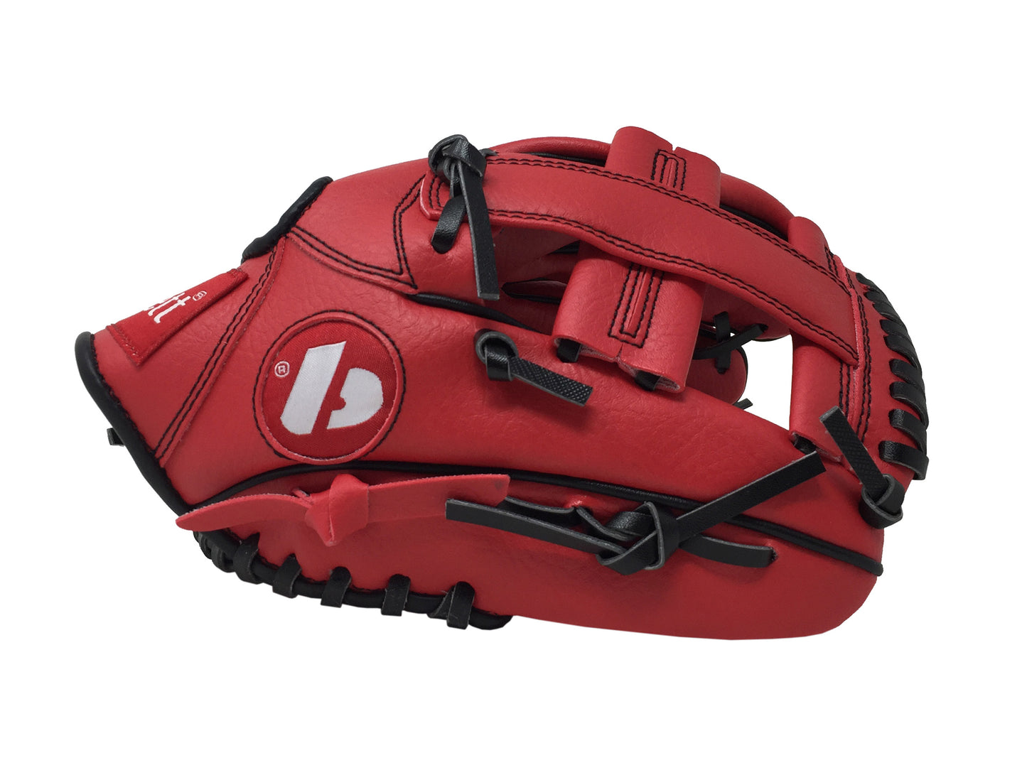 JL-110 REG - Guanti da baseball, outfiled,poliuretano, tamaño 11" Rojo