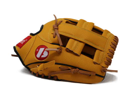 JL-110 REG - Guanti da baseball, outfiled,poliuretano, tamaño 11" Marrón