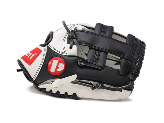 JL-110 - Guanti da baseball, outfiled,poliuretano, tamaño 11" Blanco