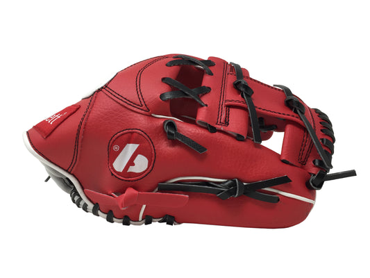 JL-115 - Guanti da baseball, outfiled, poliuretano, tamaño 11.5"  Rojo