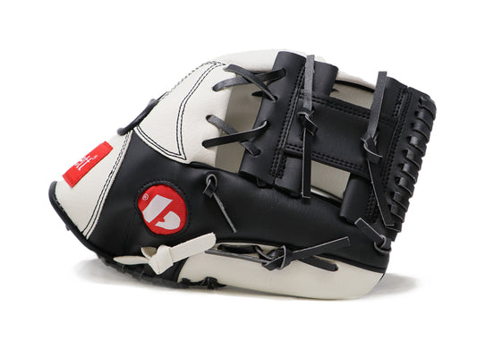 JL-115 - Guanti da baseball, outfiled,poliuretano, tamaño 11.5"  Blanco