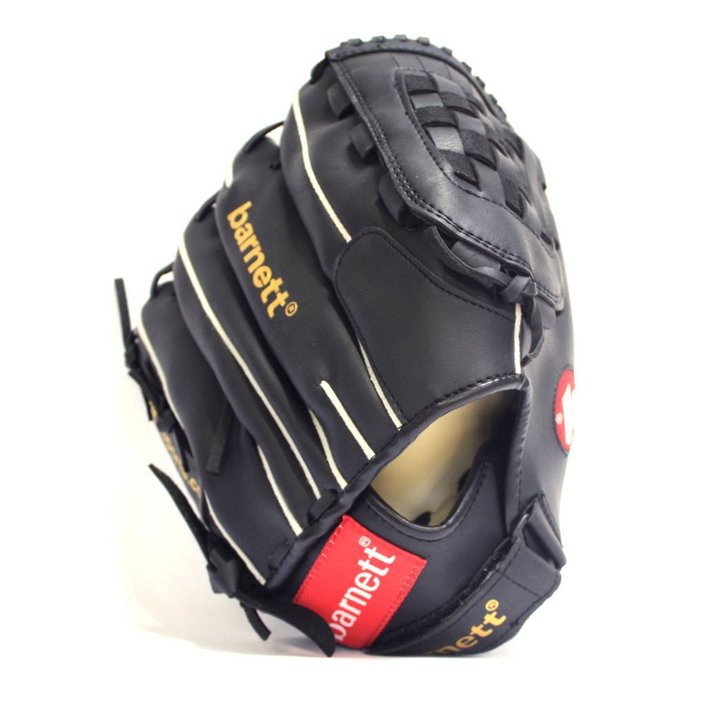 JL-120 GUANTE DE BEISBOL INICIACION NEGRO PU OUTFIELD 12
