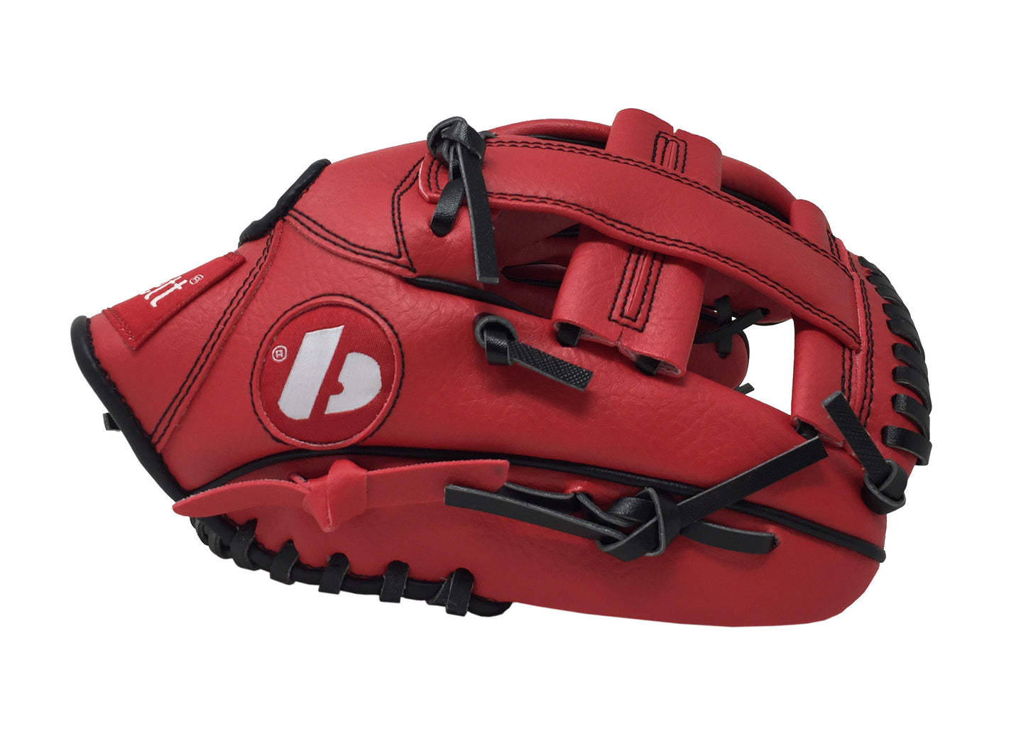JL-110 REG - Guanti da baseball, outfiled,poliuretano, tamaño 11" Rojo