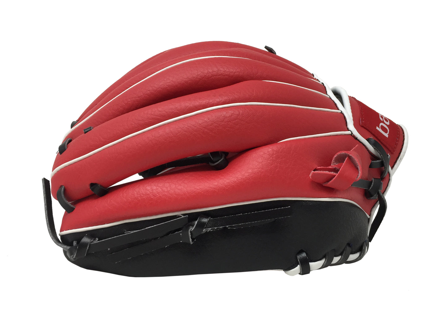 JL-120 - Guanti da baseball, outfiled, poliuretano, tamaño 12"  Rojo