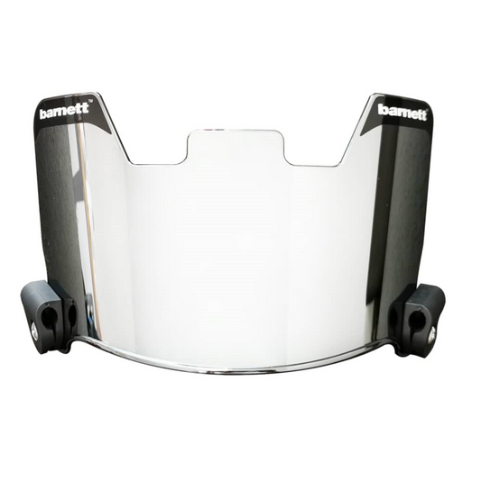 Barnett Football Eyeshield / Visor, Protección Ocular, Chrome