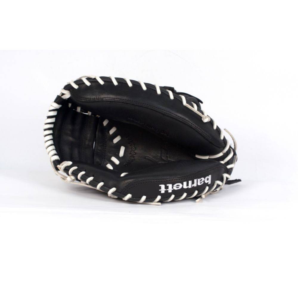 GL-203 Guante de beisbol, cuero, catcher, adulto 34, negro