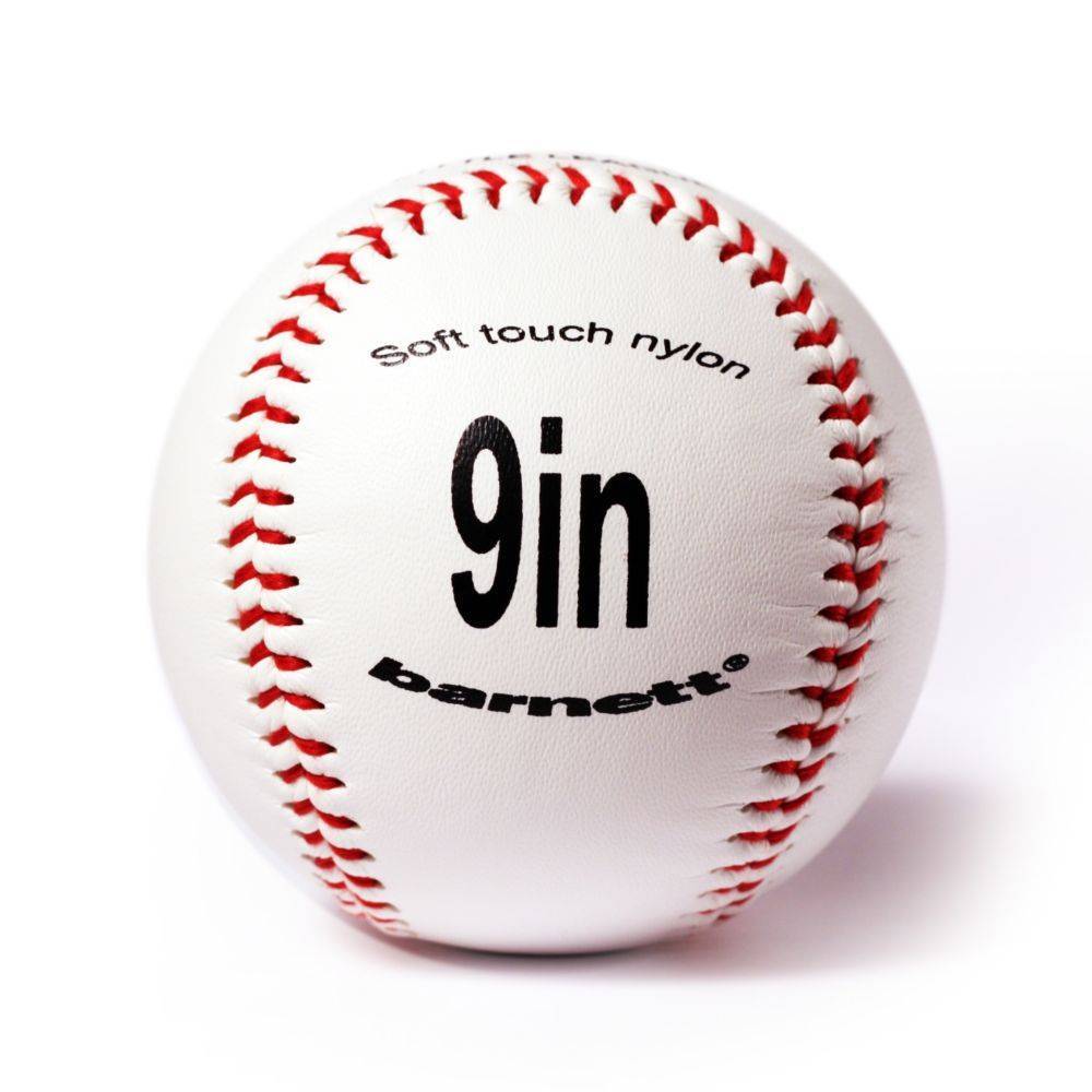 BS-1 Pelota de béisbol para la iniciación, 9'', blanca, 2 unidades