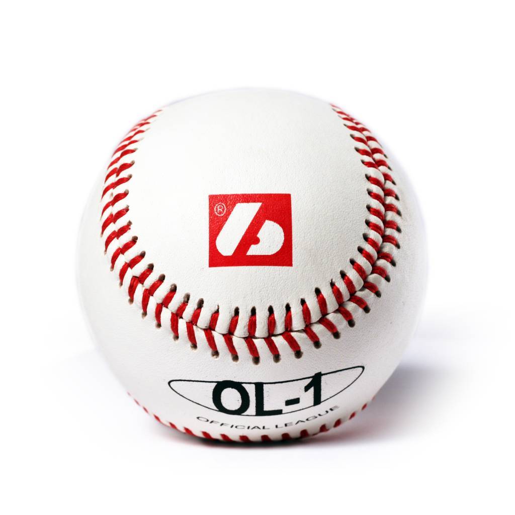 OL-1 Pelota de béisbol, competición, 9'', blanco, 2 unidades
