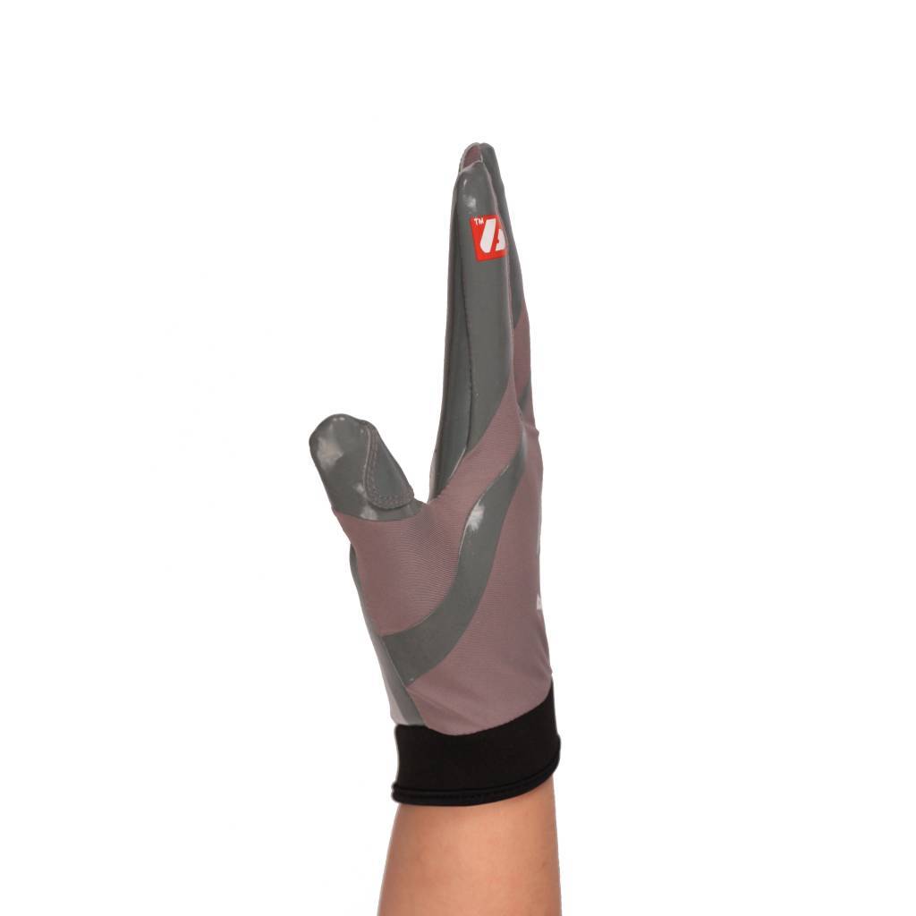 FRG-03 Guantes de fútbol americano para receptor, RE,DB,RB, Gris