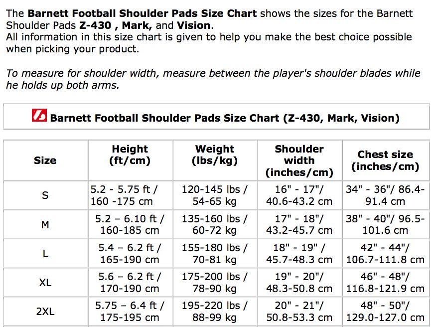 VISION I Hombreras para fútbol americano, QB-WR-DB