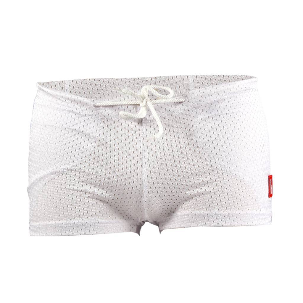 FS-01 Shorts de compresión para fútbol, blanco