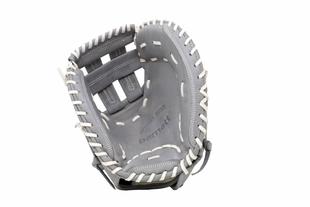 FL-201 guante de bésbol cuero de alta calidad catcher, gris claro