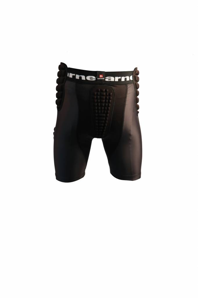 FS-10 Shorts de compresión reforzados, 5 piezas integradas, para fútbol americano