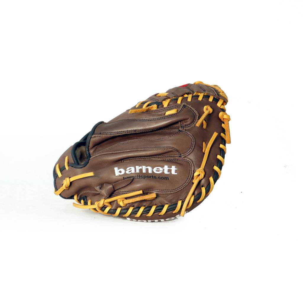 GL-202 Guante de béisbol, cuero, catcher, para adultos 32