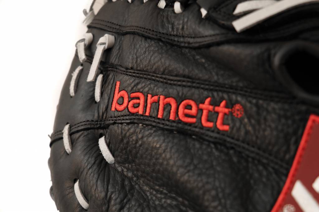 GL-301 competición 1er baser guante de béisbol, cuero genuino, adulto, negro