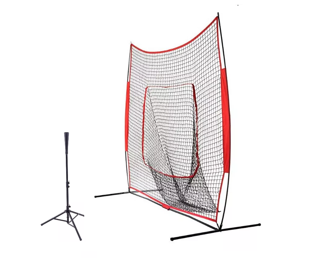 BNB-02 Kit de red de entrenamiento + Tee de béisbol