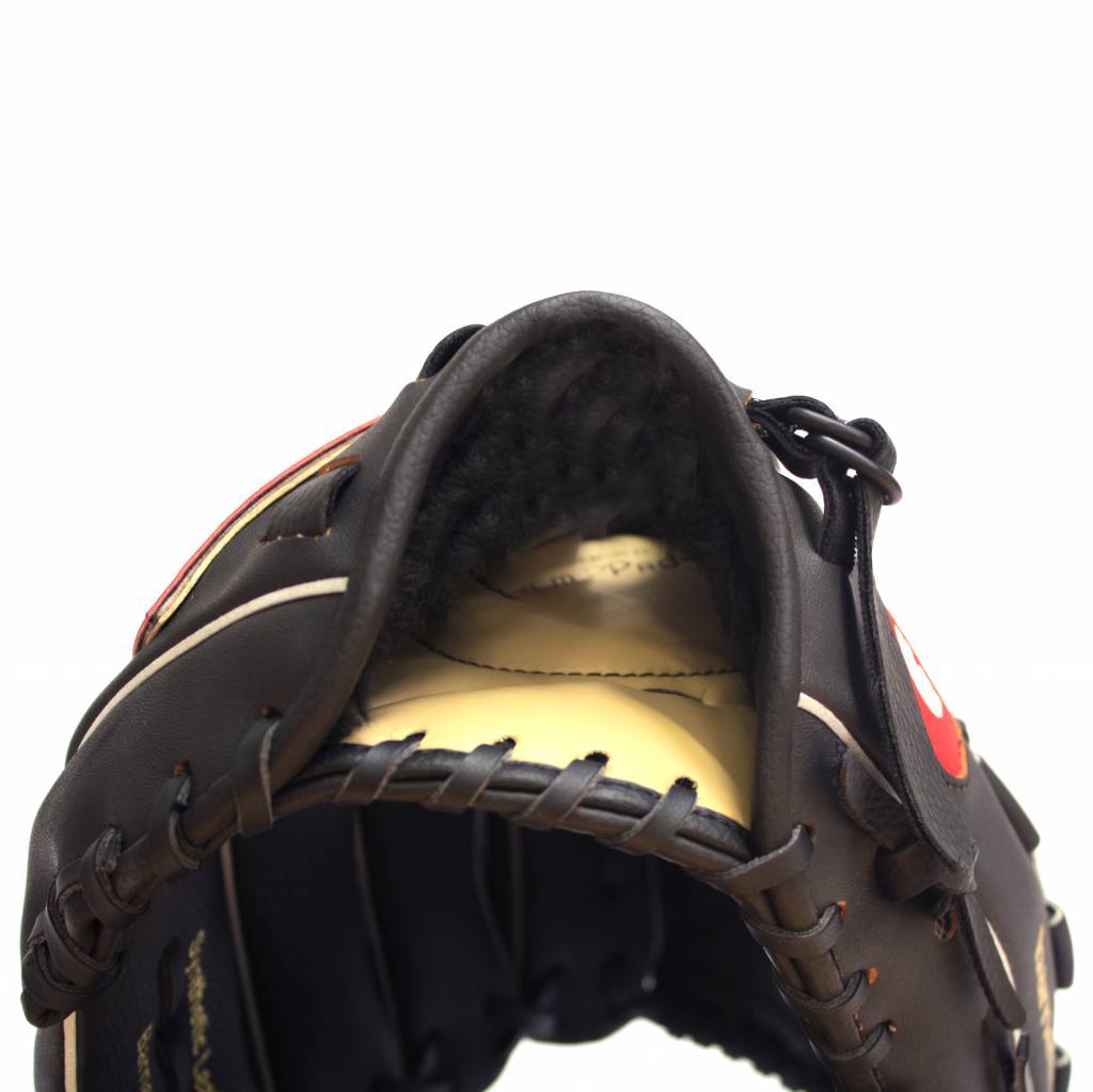 JL-110 Guante de béisbol compuesto, Infield, Tamaño 11 , Negro