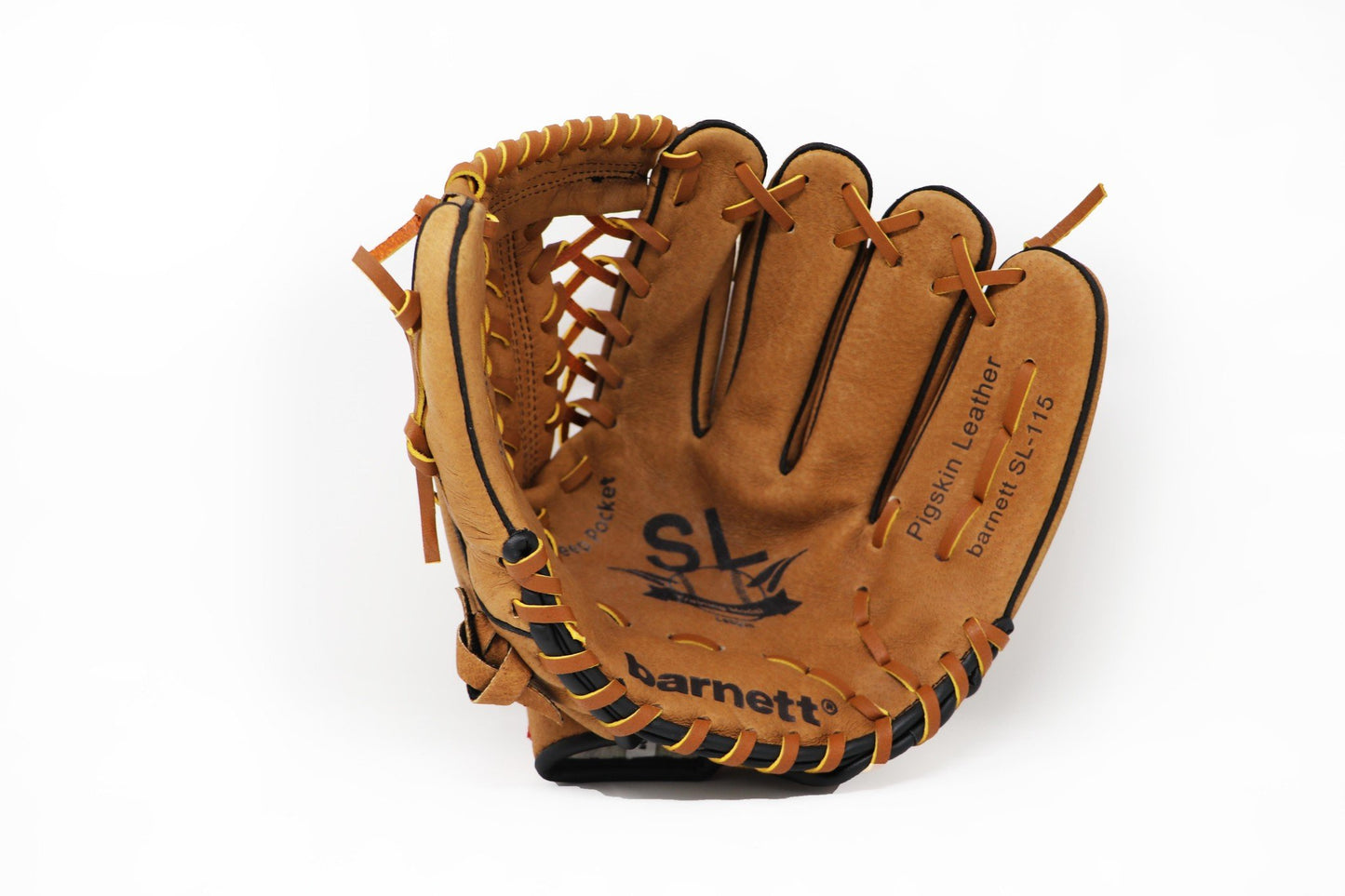 SL-115 Guante de béisbol cuero infield/outfield 11.5, marró